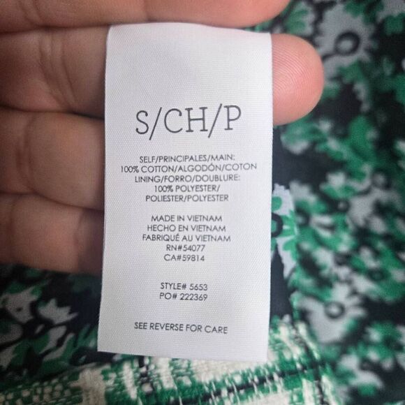 Cabi Sophia Green Plaid Tweed Button Up Library Jacket Size Small - Picture 10 of 10